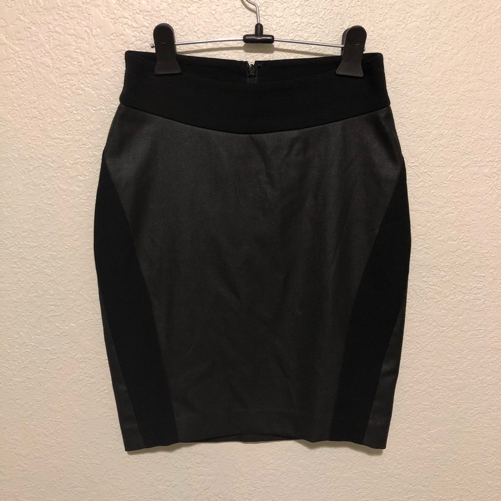 Black pencil skirt